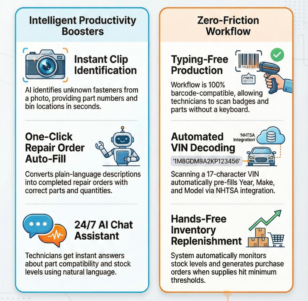 Inventory Software for Clips